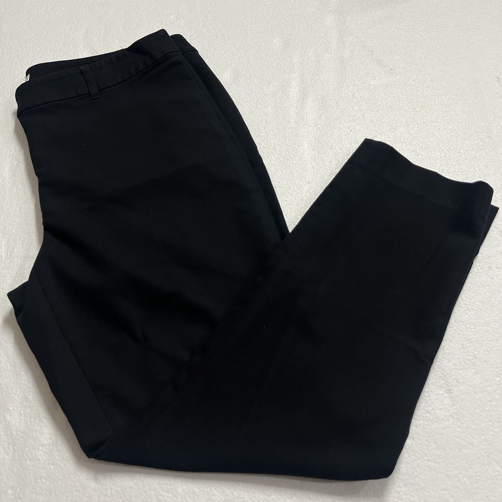 White House Black Market Jacquard Slim Ankle Pants Womens Mid-Rise Size 12